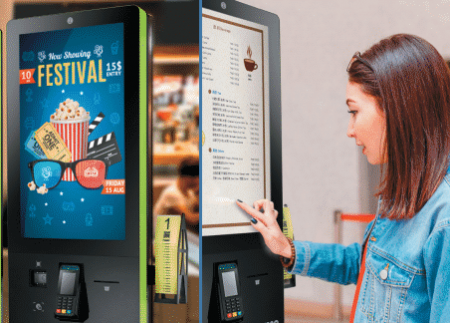TYSSO Kiosk navržený pro pohostinskou aplikaci